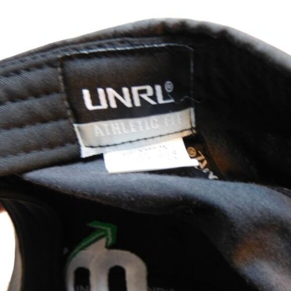 UNRL Birkinbine Financial Athletic Black Adjustable Hat Cap - Picture 10 of 10